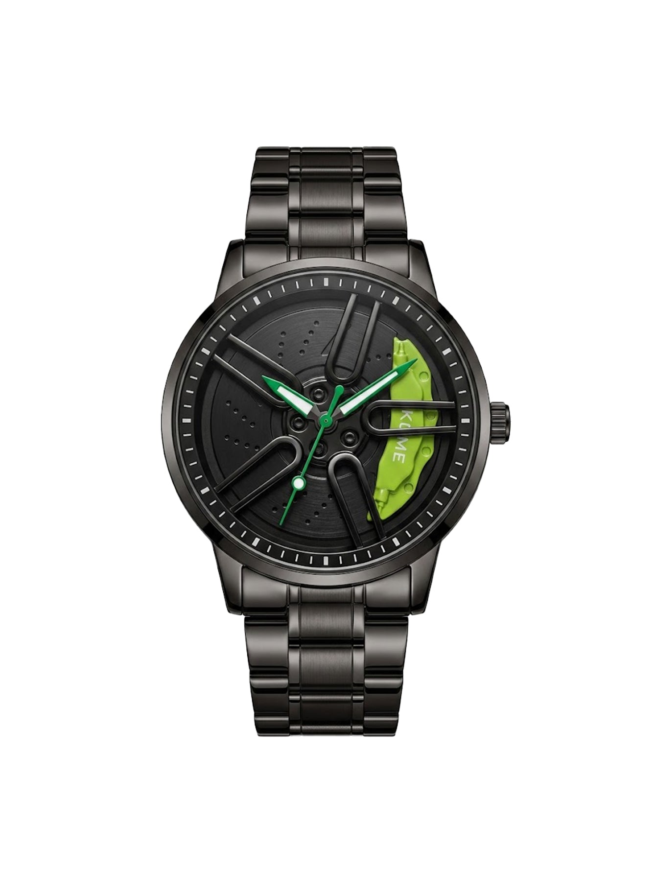 Stainless Steel Spinning Watch