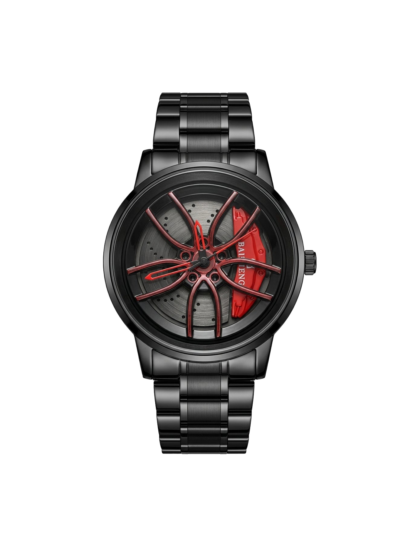 Stainless Steel Spinning Watch